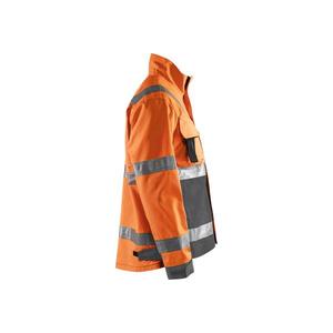 BLAKLADER - 406418115396M <b>Hi</b>-<b>Vis</b> <b>jacket</b> <b>Orange</b>/Mid grey - EAN 7330509747759 <b>HI</b>-<b>VIS</b> WORKWEAR - Product Image 4