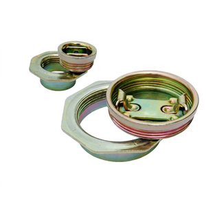 Tapones y Bridas de Acero Galvanizado Tipo Tri Sure de Alta Calidad para Barriles de Petróleo, Sellado Industrial de Barriles - Product Image 1