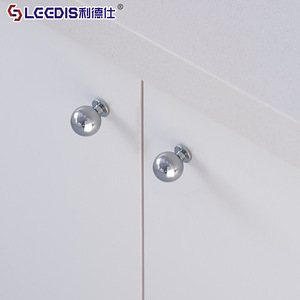 LGEDIS Bright Chrome Drawer Handles French Style Zinc Alloy Cabinet Hardware <b>Wardrobe</b> Door Knobs - Product Image 2