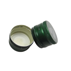 Blackish Green 28mm Aluminum <strong>Cap</strong> with Burst Ring for Soju <strong>Bottle</strong> <strong>28*18mm</strong> Size Lids <strong>Bottle</strong> <strong>Cap</strong> Closures - Product Image 3