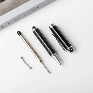 High Quality Luxury Carbon Fiber Executive Metal Ballpoint <b>Pen</b> Custom Design Business Gift 1.0Mm Logo Sports <b>Pen</b> - Product Image 4