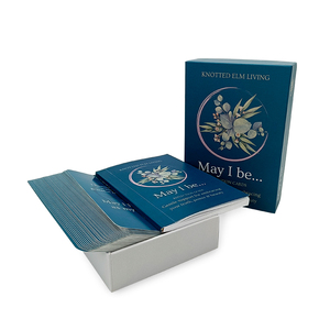 Lectures psychiques positives quotidiennes imprimées personnalisées de haute qualité Affirmation cartes à jouer Instruction de couture de selle pour la famille - Product Image 1