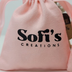 Bolsa de Algodón Pequeña con Cordón para Regalo, Joyería, Embalaje, con Logotipo Personalizado, Bolsa Protectora para Pestañas, Aretes, Collares, Cosméticos - Product Image 3