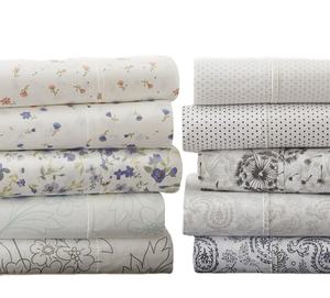 Parure de lit style moderne avec drap housse, ensemble de literie en coton, vente en gros, style américain - Product Image 1