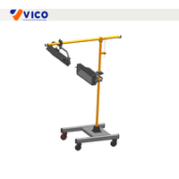 Vico Offre Spéciale 3 Tête Lampe Infrarouge Auto Dent Réparation Peinture Lampes De Cuisson VBL-3DA De Magasins D'usine