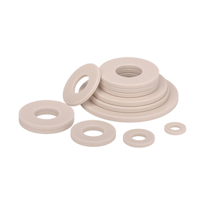 <span class=keywords><strong>Rondelle</strong></span> plate en PEEK résistante aux hautes températures, rondelles isolantes en plastique haute résistance, joint résistant aux produits chimiques pour vis - Product Image 1