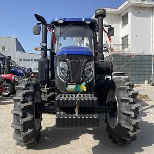 รถแทรกเตอร์ล้อเลื่อน Lovol M1404 5X ขับเคลื่อน 4 ล้อ ระบบเกียร์ สำหรับใช้งานในฟาร์ม สีฟ้า - Product Image 3