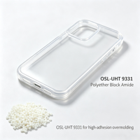 Pellets OSL-UHT 9331 Polyether Block Amide PEBA Daya Rekat Tinggi - Casing Ponsel Tepi Lunak Overmolding Tahan Gores Ramah Lingkungan