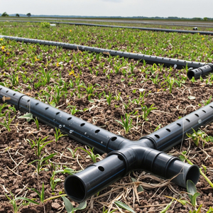 Dn75 DN90 dn110 kích thước tùy chỉnh đục lỗ thoát nước cấp thoát nước cống HDPE ống thoát nước - Product Image 1