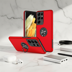 เคส Samsung S22 <span class=keywords><strong>ราคา</strong></span>โรงงาน - เคส TPU+PC ป้องกันรอยขีดข่วน พร้อมฟังก์ชั่นแม่เหล็กและขาตั้งแบบซ่อน - Product Image 1