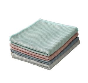 Paño de Limpieza de Vidrio de Microfibra Ecológico de Alta Calidad, Cuadrado de 30*40 cm, con Diseño de Escamas de Pescado, para Uso en la Cocina - Product Image 2