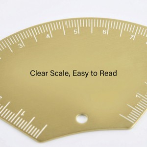 VIDUER Règle de traçage des sourcils professionnelle en acier inoxydable, pour un <span class=keywords><strong>dessin</strong></span> rapide en 1 minute, outil de microblading et PMU, conception de sourcils personnalisée - Product Image 3
