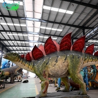 GECAI Amusement extérieur taille réelle Robot Stegosaurus Dinosaures Animatronic Dinosaure pour parc à thème