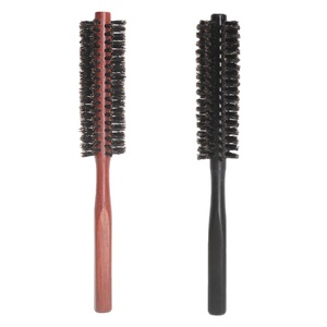 Petite brosse ronde pour cheveux courts, mini rouleau pour frange pour femmes et hommes, idéal pour les cheveux fins, la frange, le style de la <span class=keywords><strong>barbe</strong></span>, le lifting - Product Image 1