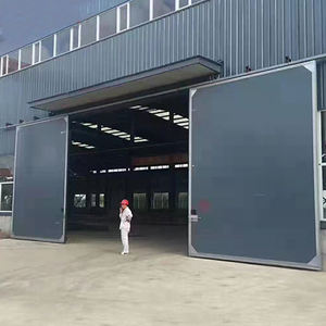 Puerta Corredera Lateral Industrial de Alta Resistencia con Automatización Opcional para Fábrica, Almacén o Taller, Tamaño Personalizado con Puerta de Tramo Recto - Product Image 3