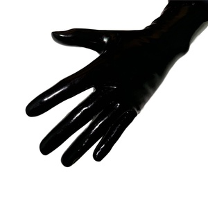 Jouets sexuels, gants courts en <span class=keywords><strong>latex</strong></span> tridimensionnels, ajustés, en cuir brillant, sexy - Product Image 3