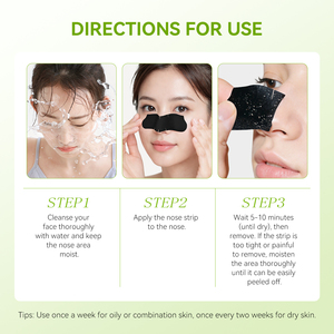 LANBENA Bandes nasales au charbon de bambou naturel pour un nettoyage en profondeur et l'élimination des points noirs - Product Image 6