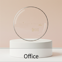 Lentilles progressives grises IOT Design Optotech Office 1.67 UV420, protection solaire et design ultra-fin