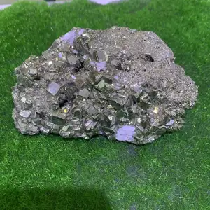 도매 고품질 크리스탈 미네랄 표본 pyrite 크리스탈 클러스터 치유