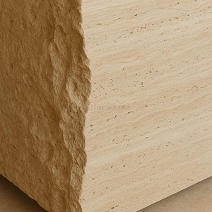Muebles de Salón con Logotipo Personalizado, Venta Directa de Fábrica, Precio Sorpresa, Mostrador de Recepción, Mostrador de Travertino - Product Image 3