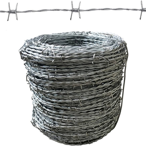 Kawat Berduri Galvanis Celup Panas <span class=keywords><strong>2.5mm</strong></span> untuk Pagar Kawat Berduri Pertanian - Product Image 4