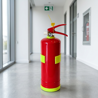 Extincteur à poudre chimique sèche ABC de 2 kg, équipement de lutte contre l'incendie portable, fourni par l'usine