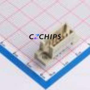 9001-37101C00A DIN41612 Connector Through hole Component (THT),P=2.54mm Connector 10P 2 2.54mm Through Hole - Product Image 1