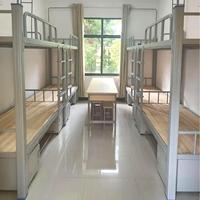 Cama de loft de metal blanco moderno, litera para niños y adultos, cama doble de acero para niña, literas de tamaño completo para loft, habitación, cama doble con escaleras