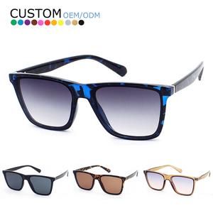 Retro Square Frame Popular Plastic Outdoor Sun Glasses Fashion Big Frame Men <b>Sunglasses</b> - Product Image 1