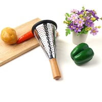 Hachoir manuel portable en acier inoxydable écologique avec poignée, trancheuse à légumes, râpe à fromage, outil de cuisine facile à nettoyer