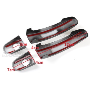 4PCS Couvre-poignées de porte extérieurs pour Ford Ranger 2 portes 2012 2013 2014 2015 2016 2017 2018 2019 - Product Image 6