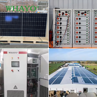 Sistem Penyimpanan Tenaga Surya Komersial Whayo ESS 30KW-150KW Pengontrol MPPT Sistem Tenaga PV Industri Paket Lengkap