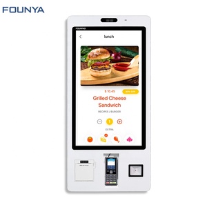 Dịch Vụ Thông Minh Màn Hình Cảm Ứng Đơn Đặt Hàng Thanh Toán <span class=keywords><strong>Kiosk</strong></span> Thiết Bị Nhà Hàng Cho Thực Phẩm Pizza Nhà Hàng Ice Cream Shop - Product Image 3