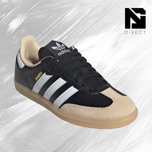 Adidas Samba Og J 'Negro Blanco Beige Goma' Dropshipping, Zapatos Casuales de Moda, Zapatillas de Estilo Moderno para Caminar - Product Image 2