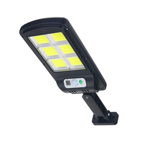Lampe solaire murale à LED avec capteur, éclairage continu pendant 6 heures, modèle à six faces pour utilisation en extérieur - Product Image 1