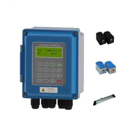 Medidor de Flujo de Agua Ultrasónico Yheng S M L con Sensores Digitales de Pinza para Tuberías, Montaje en Pared, 220V, para Líquidos y Aguas Residuales