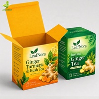 Boîtes en Carton pour Sachets de Thé et de Café, Petits Contenants Vides pour Sachets de Tisane avec Logo Imprimé Personnalisé
