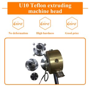 Cabezal de níquel recubierto de teflón U10 no ajustable para equipos de fabricación de cables de extrusión resistentes a productos químicos - Product Image 2
