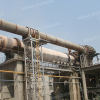 Machine de four à ciment à brûleur rotatif à économie d'énergie-Four rotatif pour la production de chaux, de ciment, de dolomite et d'oxyde de zinc