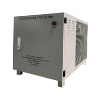 Batterie de charge triphasée 400V 6KW à volume d'air réglable, montée en rack, à double alimentation, précision 0,5%, pas de 1KW, pour centre de données