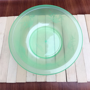 Pequeño lavabo con forma de orquídea, lavabo irrompible, recipiente transparente, adecuado para mezclar y servir platos fríos. Agua - Product Image 1