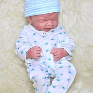 HYrebornbaby-muñeco de vinilo llorón realista de 14 pulgadas barato, fabricante de muñecas, muñecos de vinilo personalizados - Product Image 3