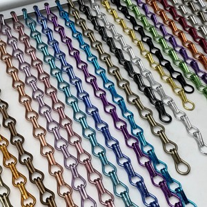 Rideau de <span class=keywords><strong>porte</strong></span> en maille à <span class=keywords><strong>double</strong></span> crochet en aluminium personnalisé, résistant à la rouille, <span class=keywords><strong>pour</strong></span> les entrées des stations balnéaires - Product Image 1