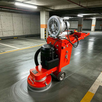 Machine à poncer les sols de la série 50 400, haute puissance, sans poussière, pour le polissage du béton et de l'époxy, pour la rénovation des surfaces routières et de construction