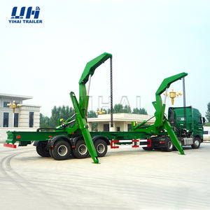 Nuevo Remolque Portacontenedores de Carga Lateral de 3/4 Ejes, 20-45 pies, Remolque <span class=keywords><strong>Mafi</strong></span>/Roro para Uso en Puerto - Product Image 4