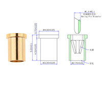 Compatible avec les connecteurs à broches de 2,0 mm, les trous de cuivre pour PCB de 2,0 mm, les boîtiers femelles de 2,0 mm, et les broches de contact avec ressort à griffe.