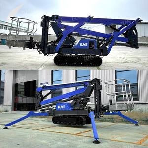 <span class=keywords><strong>Platform</strong></span> kerja Crawler Boom <span class=keywords><strong>Lift</strong></span>, pengangkat <span class=keywords><strong>Aerial</strong></span> hidrolik berjalan sendiri, lengan engkol, garis teleskopik, penanganan Boom <span class=keywords><strong>Lift</strong></span> - Product Image 4