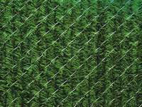 Valla de Jardín Personalizable de PVC Plateado, Ecológica, Impermeable, para Interiores y Exteriores, Protección de Privacidad, Valla Artificial