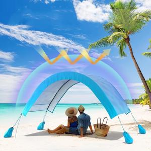 Carpa <span class=keywords><strong>de</strong></span> <span class=keywords><strong>Playa</strong></span> y Camping <span class=keywords><strong>de</strong></span> Verano con Estructura <span class=keywords><strong>de</strong></span> Una Habitación y Protección Solar, Directo <span class=keywords><strong>de</strong></span> Fábrica - Product Image 3