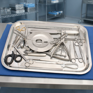 Ensemble d'instruments chirurgicaux manuels complets en acier inoxydable de haute qualité, certifiés CE, outils chirurgicaux TARIQ MFG CO - Product Image 3